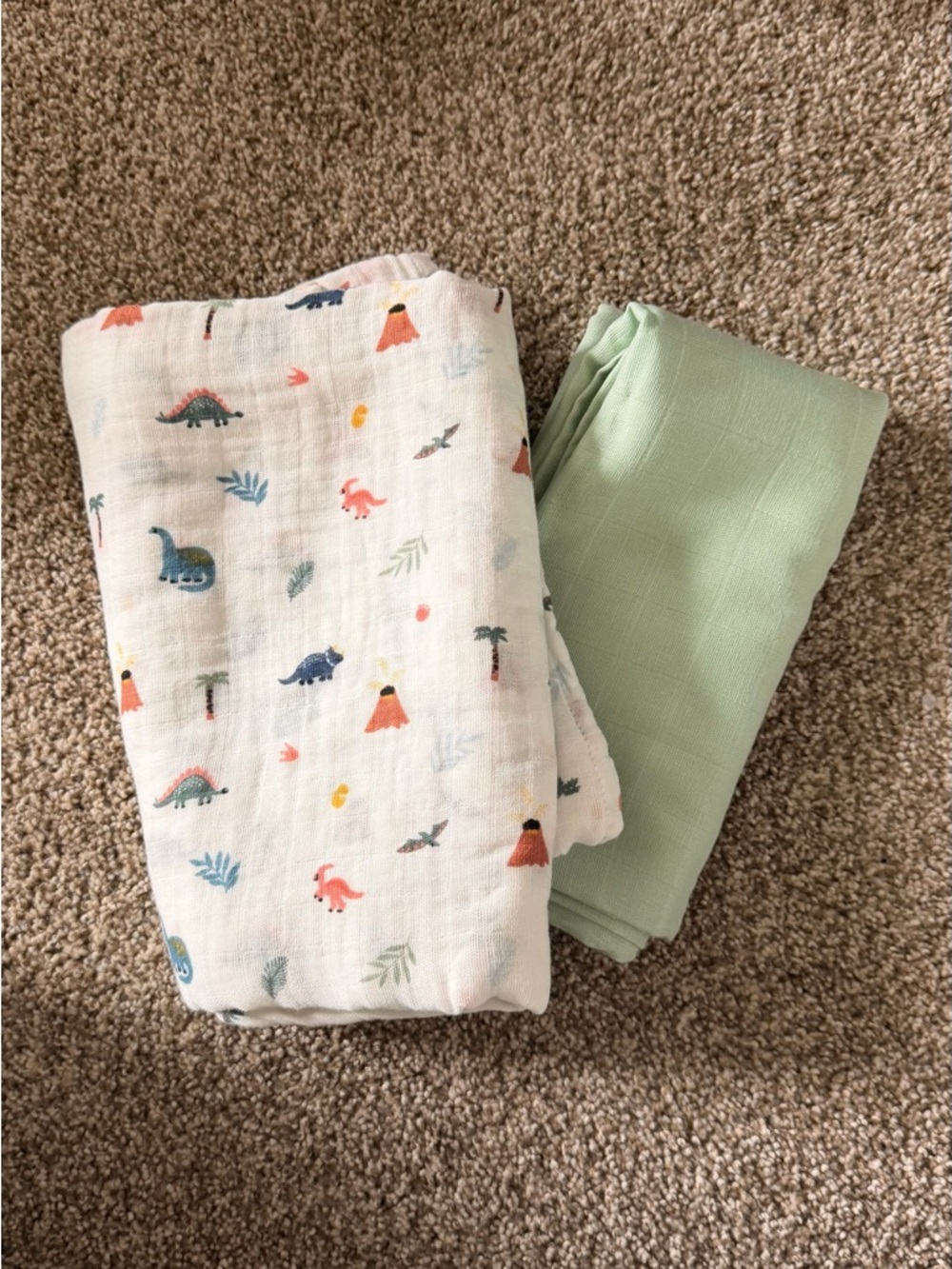 Baby Cotton Muslin Swaddle Set of 2